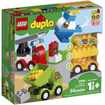 LEGO DUPLO: My First Car Creations - 34 Piece Building Brick Set [LEGO, #10886] LEGO LEGO   