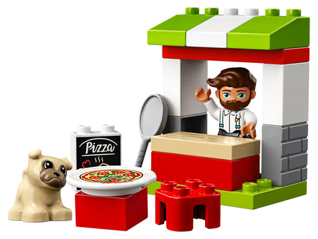 LEGO DUPLO: Pizza Stand - 18 Piece Building Kit [LEGO, #10927] LEGO LEGO   