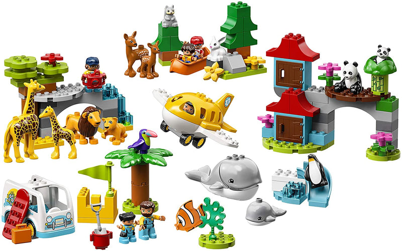 LEGO DUPLO: World Animals - 121 Piece Building Kit [LEGO, #10907] LEGO LEGO   