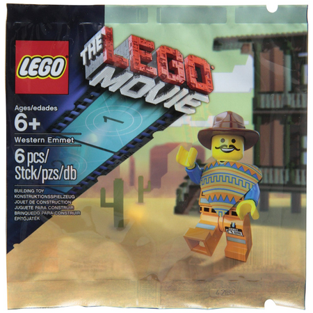 The LEGO Movie 6 Piece LEGO Western Emmet [LEGO, #5002204] LEGO LEGO   