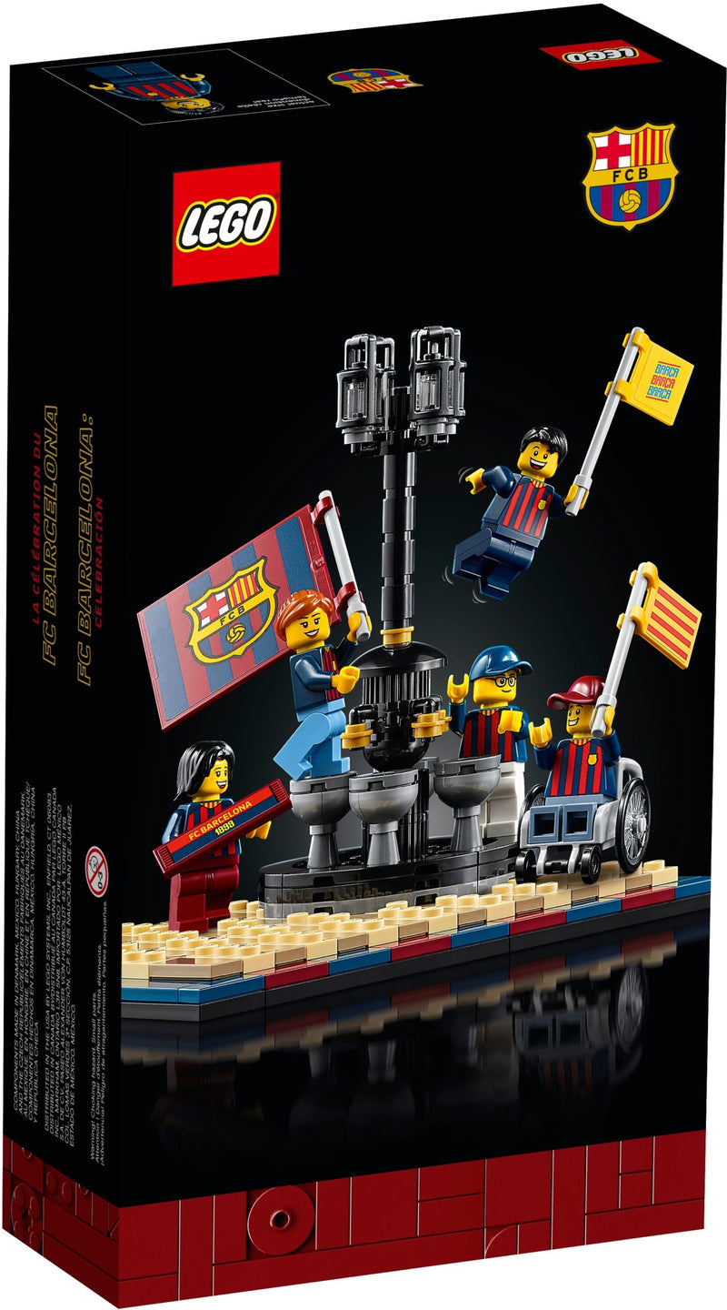 LEGO FC Barcelona Celebration - 178 Piece Building Kit [LEGO, #40485] LEGO LEGO   