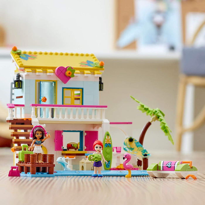 LEGO Friends: Beach House - 444 Piece Building Kit [LEGO, #41428]