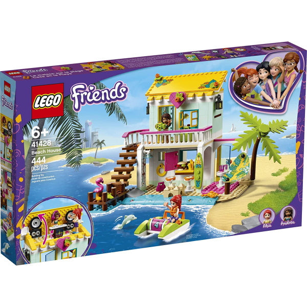 LEGO Friends: Beach House - 444 Piece Building Kit [LEGO, #41428] LEGO LEGO   