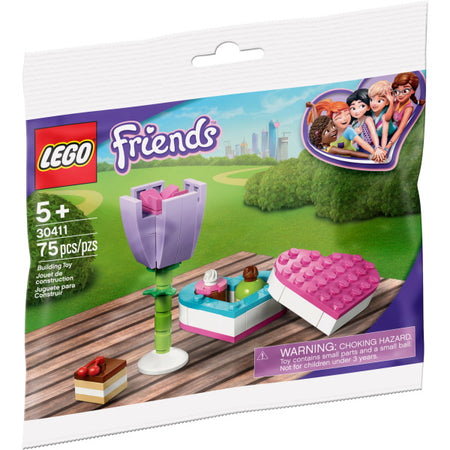 LEGO Friends: Chocolate Box & Flower - 75 Piece Building Kit [LEGO, #30411] LEGO LEGO   