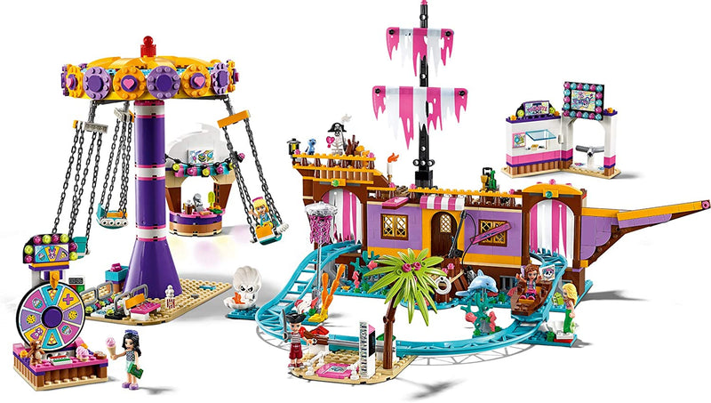 LEGO Friends: Heartlake City Amusement Pier - 1251 Piece Building Kit [LEGO, #41375] LEGO LEGO   