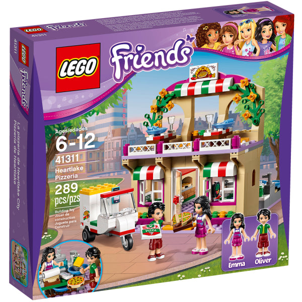 LEGO Friends: Heartlake Pizzeria  - 289 Piece Building Kit [LEGO, #41311] LEGO LEGO   