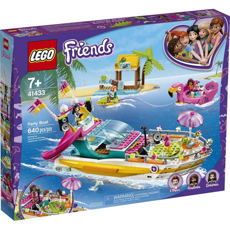 LEGO Friends: Party Boat - 640 Piece Building Kit [LEGO, #41433] LEGO LEGO   