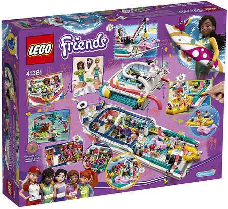 LEGO Friends: Rescue Mission Boat  - 908 Piece Building Kit [LEGO, #41381] LEGO LEGO   