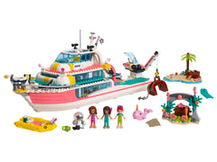 LEGO Friends: Rescue Mission Boat  - 908 Piece Building Kit [LEGO, #41381] LEGO LEGO   