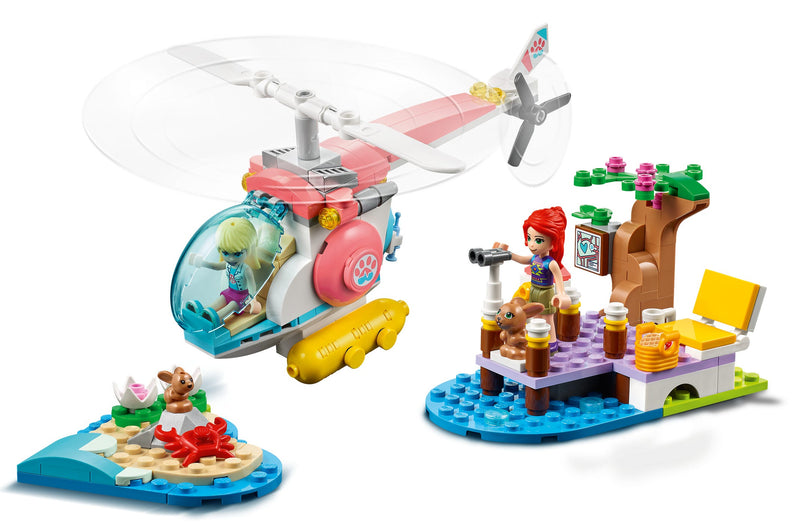 LEGO Friends: Vet Clinic Rescue Helicopter - 249 Piece Building Kit [LEGO, #41692] LEGO LEGO   