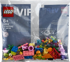 LEGO Fun and Funky VIP Add-On Pack - 148 Piece Building Kit [LEGO, #40512] LEGO LEGO   