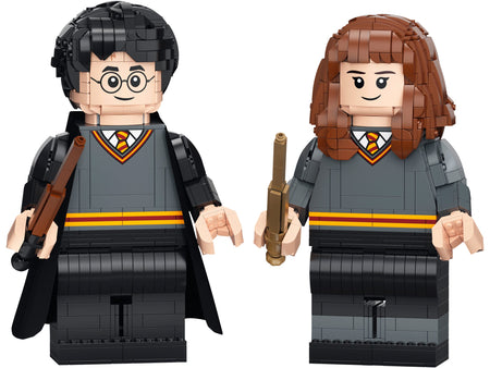 LEGO Harry Potter: Harry Potter & Hermione Granger - 1673 Piece Building Kit [LEGO, #76393] LEGO LEGO   