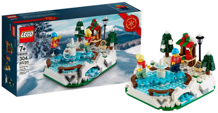 LEGO Ice Skating Rink - Limited Edition - 304 Piece Building Kit [LEGO, #40416] LEGO LEGO   