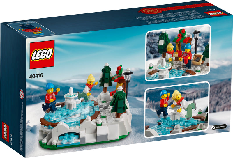 LEGO Ice Skating Rink - Limited Edition - 304 Piece Building Kit [LEGO, #40416] LEGO LEGO   