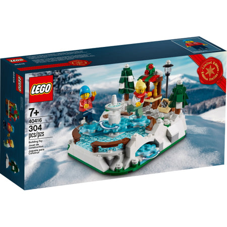 LEGO Ice Skating Rink - Limited Edition - 304 Piece Building Kit [LEGO, #40416] LEGO LEGO   