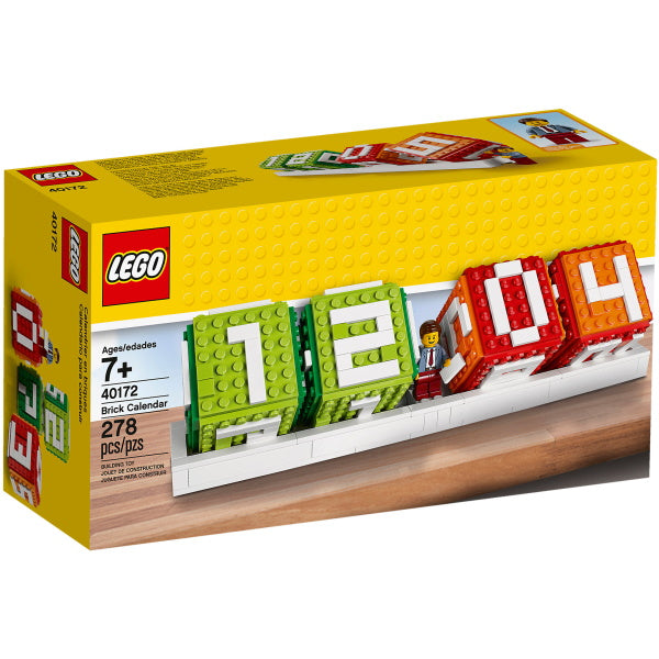 LEGO Iconic: Brick Calendar - 278 Piece Building Kit [LEGO, #40172] LEGO LEGO   