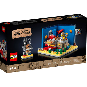 LEGO Ideas: Cosmic Cardboard Adventures - 203 Piece Building Set [LEGO, #40533] LEGO LEGO   