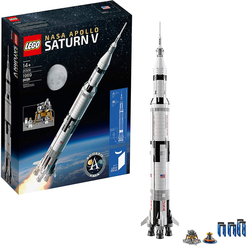 LEGO Ideas: NASA Apollo Saturn V - 1969 Piece Building Kit [LEGO, #21309] LEGO LEGO   