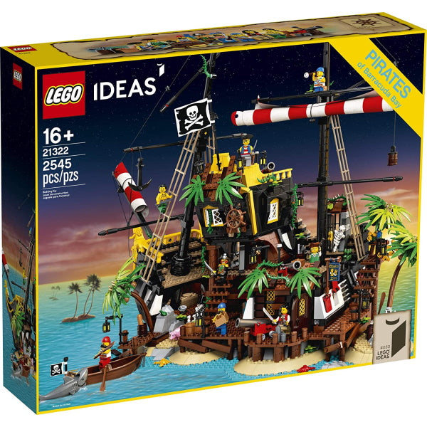 LEGO Ideas: Pirates of Barracuda Bay - 2545 Piece Building Kit [LEGO, #21322] LEGO LEGO   