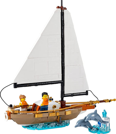 LEGO Ideas: Sailboat Adventure - 330 Piece Building Kit [LEGO, #40487] LEGO LEGO   