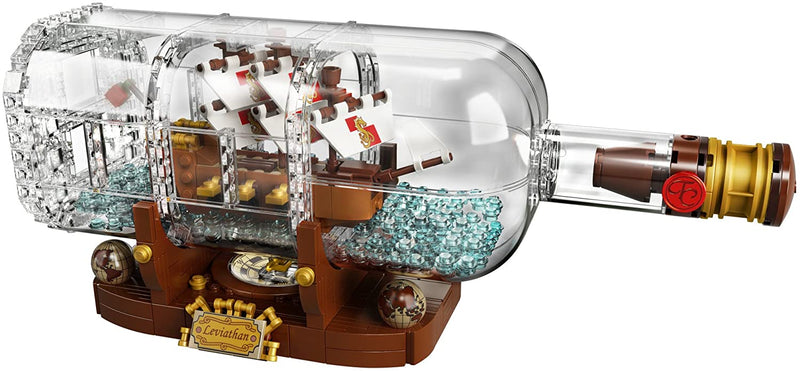 LEGO Ideas: Ship in a Bottle - 962 Piece Building Kit [LEGO, #21313] LEGO LEGO   