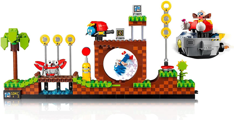 LEGO Ideas: Sonic the Hedgehog - Green Hill Zone - 1125 Piece Building Kit [LEGO, #21331] LEGO LEGO   