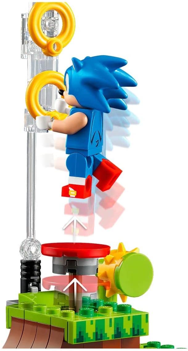 Ideas Sonic the factory Hedgehog – Green Hill Zone 21331 Building Kit (1125 Pieces)