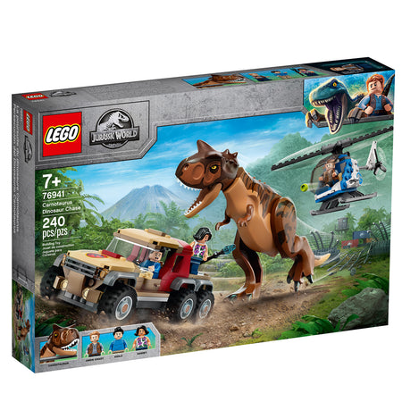 LEGO Jurassic World: Carnotaurus Dinosaur Chase - 240 Piece Building Kit [LEGO, #76941] LEGO LEGO   