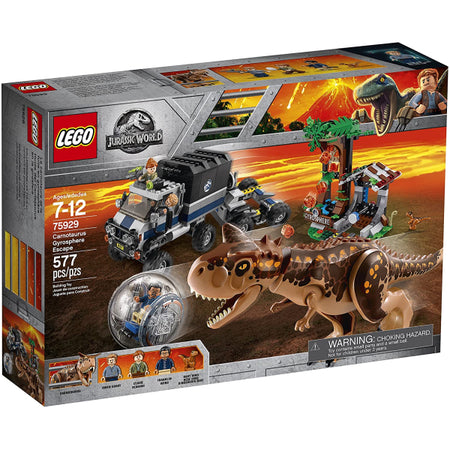 LEGO Jurassic World: Carnotaurus Gyrosphere Escape - 577 Piece Building Kit [LEGO, #75929] LEGO LEGO   