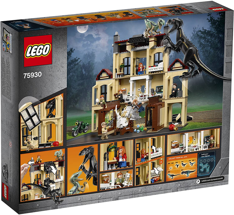 LEGO Jurassic World: Indoraptor Rampage at Lockwood Estate - 1019 Piece Building Kit [LEGO, #75930] LEGO LEGO   