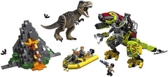 LEGO Jurassic World: T. Rex vs Dino-Mech Battle - 716 Piece Building Kit [LEGO, #75938] LEGO LEGO   