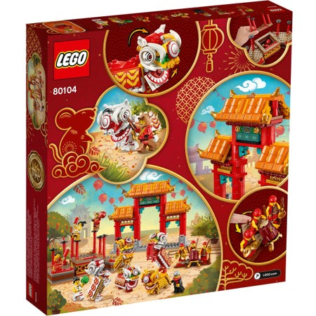 LEGO Lion Dance - 882 Piece Building Kit [LEGO, #80104] LEGO LEGO   