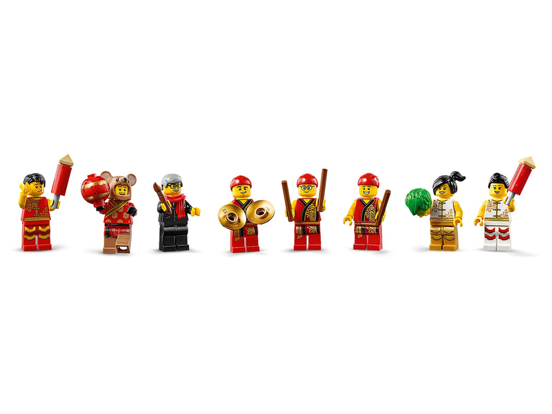 LEGO Lion Dance - 882 Piece Building Kit [LEGO, #80104] LEGO LEGO   