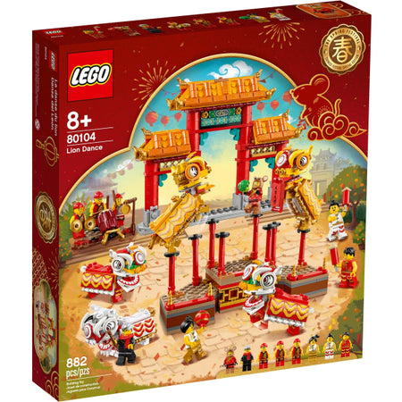 LEGO Lion Dance - 882 Piece Building Kit [LEGO, #80104] LEGO LEGO   