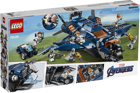 LEGO Marvel Avengers: Avengers Ultimate Quinjet Building - 840 Piece Building Kit [LEGO, #76126] LEGO LEGO   