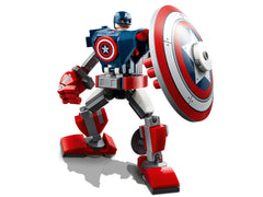 LEGO Marvel Avengers: Captain America Mech Armor - 121 Piece Building Kit [LEGO, #76168] LEGO LEGO   