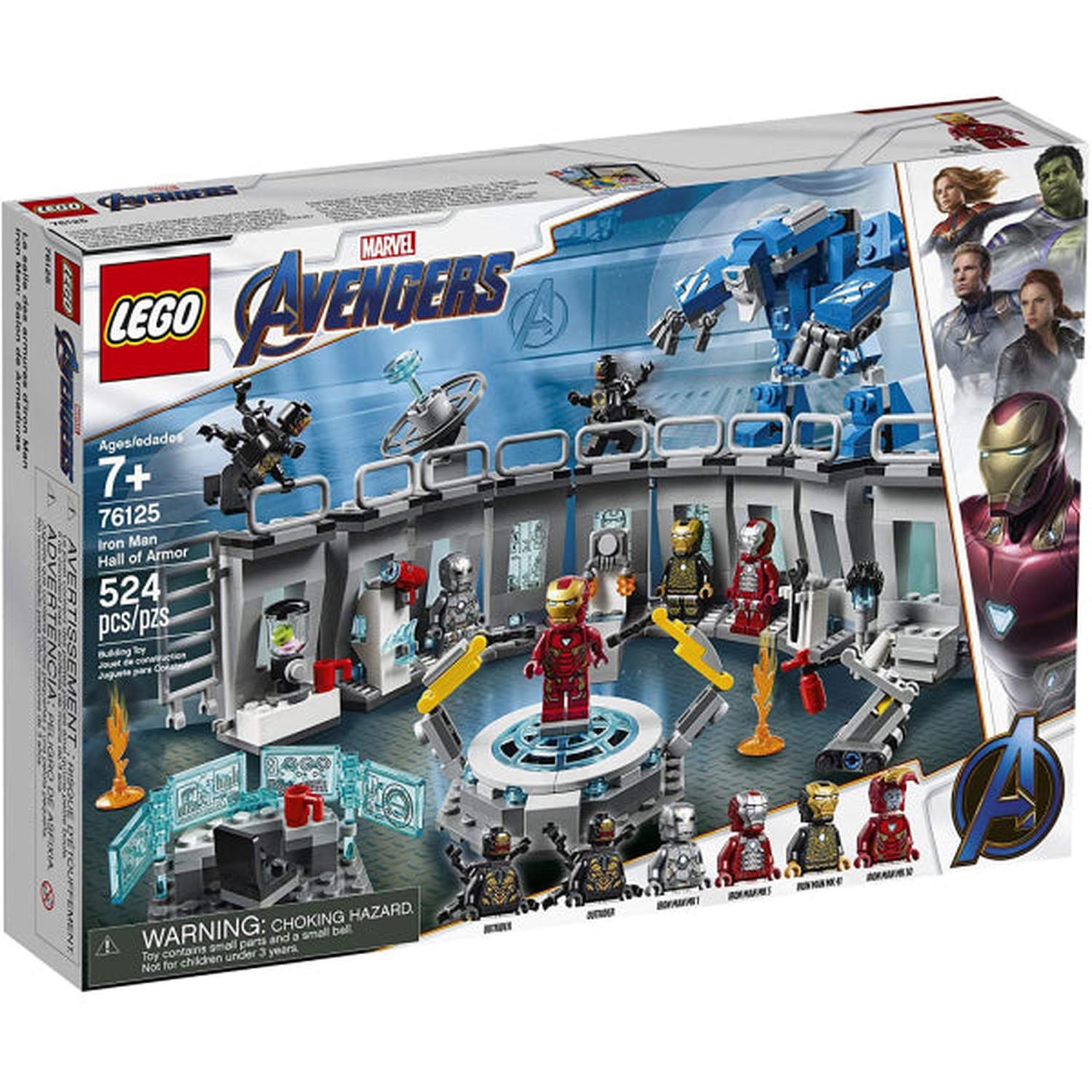 LEGO Marvel Avengers: Iron Man Hall of Armor - 524 Piece Building