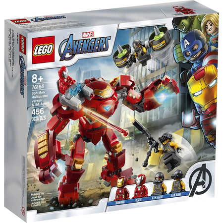 LEGO Marvel Avengers: Iron Man Hulkbuster versus A.I.M. Agent - 456 Piece Building Kit [LEGO, #76164] LEGO LEGO   