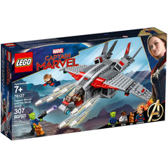 LEGO Marvel: Captain Marvel and The Skrull Attack - 307 Piece Building Kit [LEGO, #76127] LEGO LEGO   