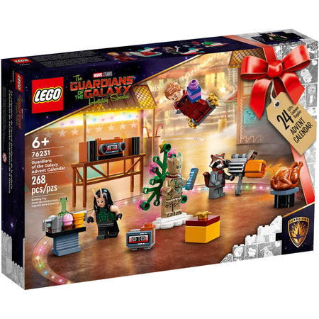 LEGO Marvel Guardians of the Galaxy: Advent Calendar 2022 - 268 Piece Building Kit [LEGO, #76231] LEGO LEGO   