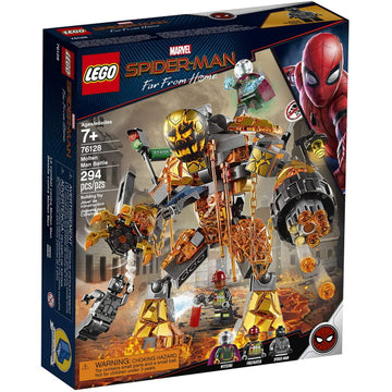 LEGO Marvel Spider-Man - Far From Home: Molten Man Battle - 294 Piece Building Kit [LEGO, #76128] LEGO LEGO   