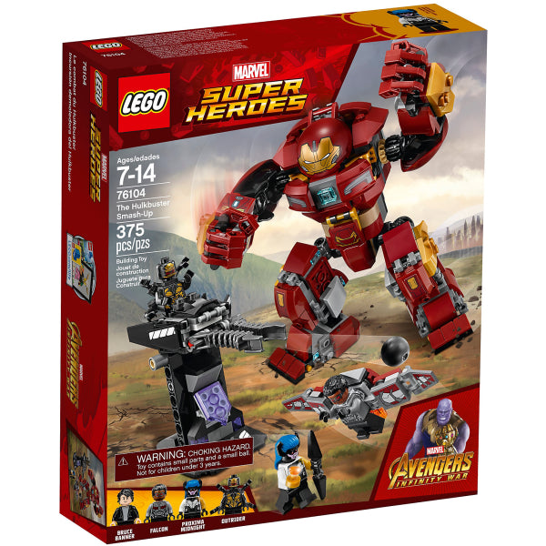 LEGO Marvel Super Heroes: The Hulkbuster Smash-Up - 375 Piece Building Kit [LEGO, #76104] LEGO LEGO   