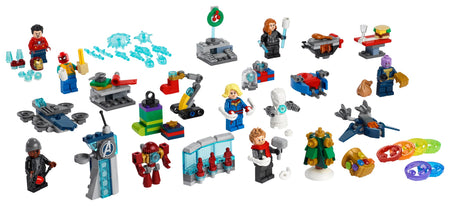 LEGO Marvel Avengers: The Avengers Advent Calendar - 298 Piece Building Kit [LEGO, #76196] LEGO LEGO   