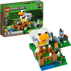 LEGO Minecraft: The Chicken Coop - 198 Piece Building Kit [LEGO, #21140] LEGO LEGO   