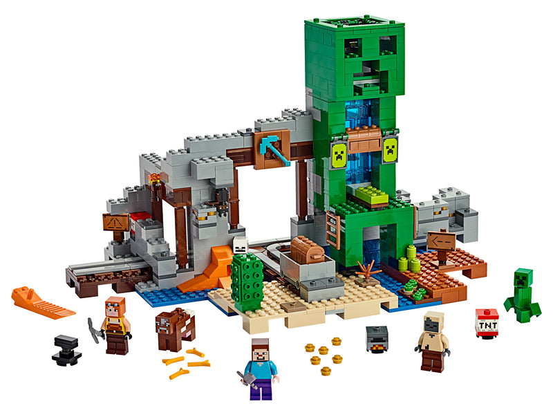 LEGO Minecraft: The Creeper Mine - 834 Piece Building Kit [LEGO, #21155] LEGO LEGO   