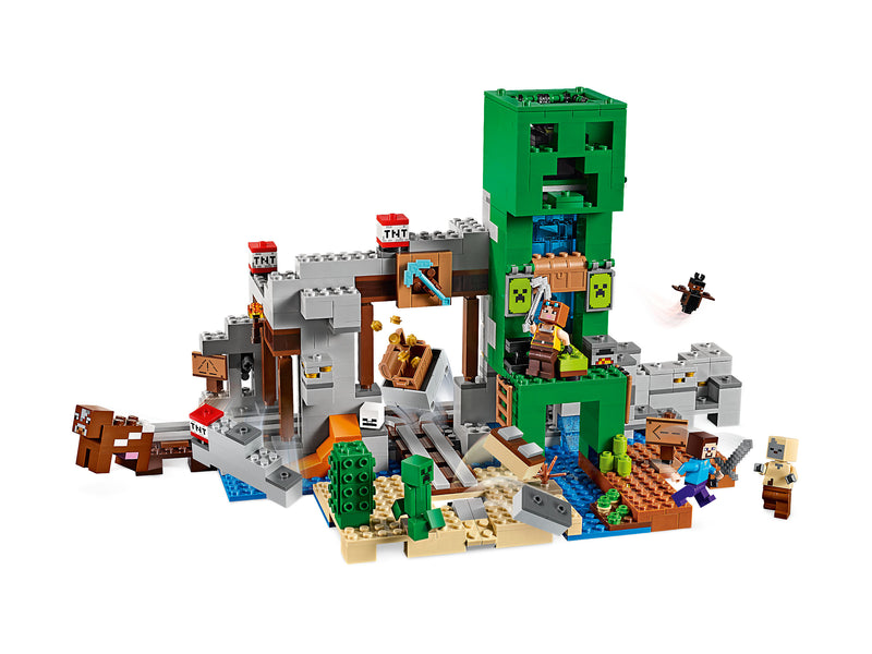 LEGO Minecraft: The Creeper Mine - 834 Piece Building Kit [LEGO, #21155] LEGO LEGO   