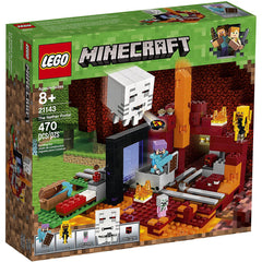 LEGO Minecraft: The Nether Portal - 470 Piece Building Kit [LEGO, #21143] LEGO LEGO   