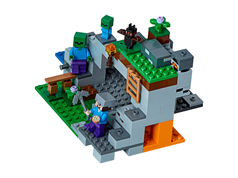 LEGO Minecraft: The Zombie Cave - 241 Piece Building Kit [LEGO, #21141] LEGO LEGO   