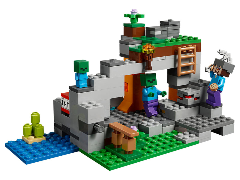 LEGO Minecraft: The Zombie Cave - 241 Piece Building Kit [LEGO, #21141] LEGO LEGO   