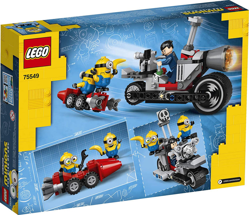 LEGO Minions: Unstoppable Bike Chase - 136 Piece Building Kit [LEGO, #75549] LEGO LEGO   